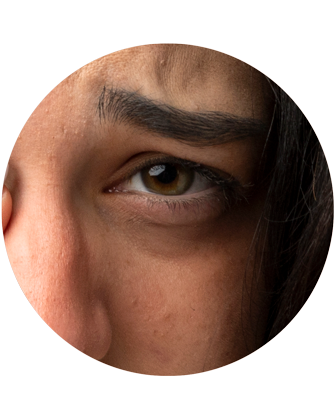 Mirada cansada
